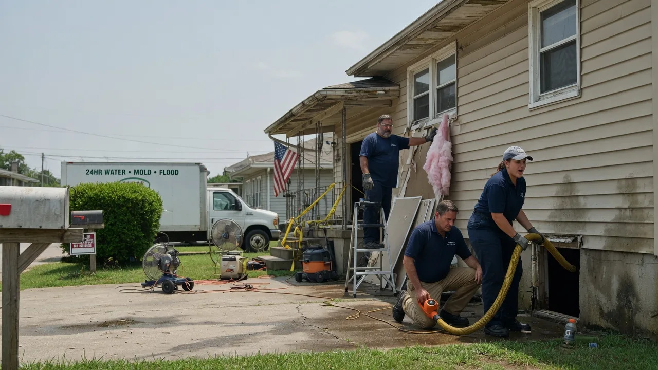 Water Damage Repair in Shadyside, OH near me